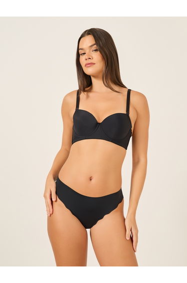 Solid Padded Wired Push Up Bra