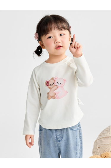 Girls' Long Sleeve Top With Character Graphic