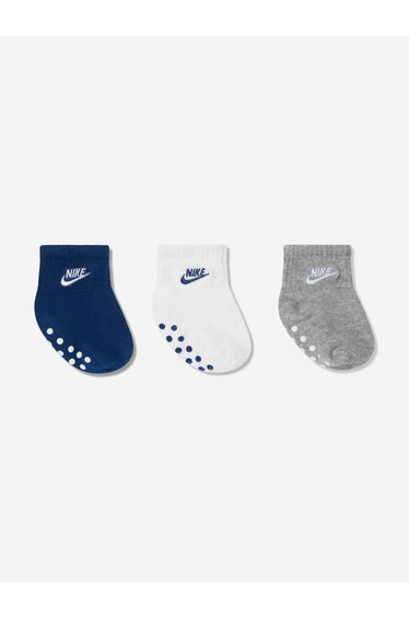 Boys Core Futura Gripper Socks Set in Multicolour