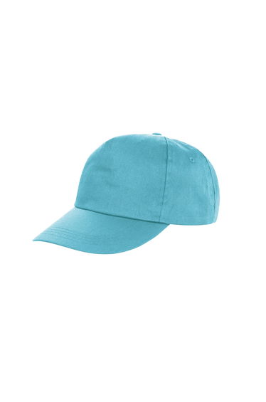 Result Unisex Core Houston 5 Panel Printers Baseball Cap - Aqua