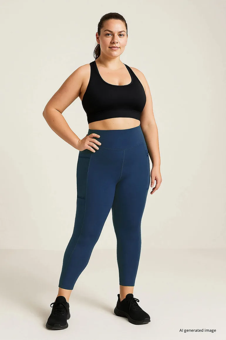 TOMMY Women's Polyester Elastane Leggings