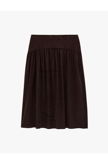 Flared Midi Skirt
