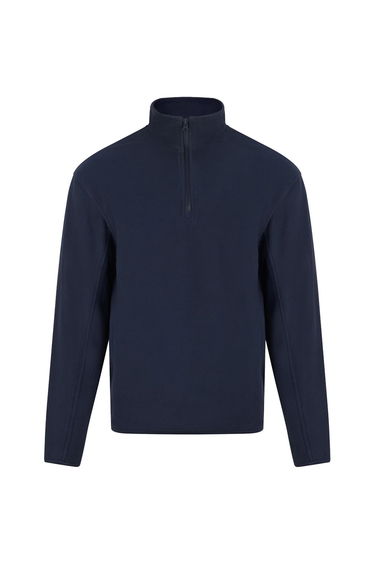PRO RTX Mens Quarter Zip Fleece Jacket - Navy