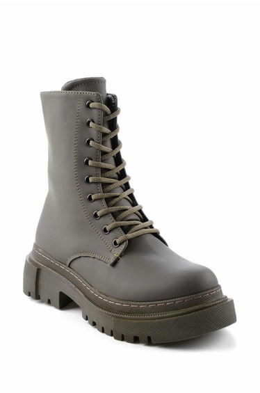 Matte Khaki Women's Boots & Booties