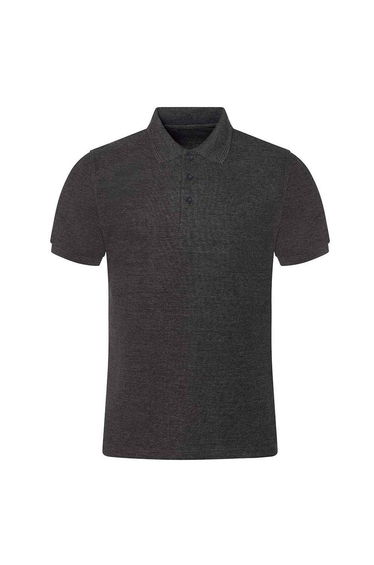 PRO RTX Mens Pro Piqué Polo Shirt - Charcoal