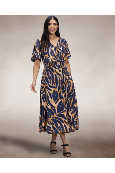 Chiffon Midi Dress