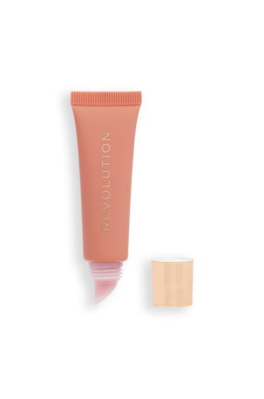 Revolution Juicy Peptide Lip Balm Nude Peach
