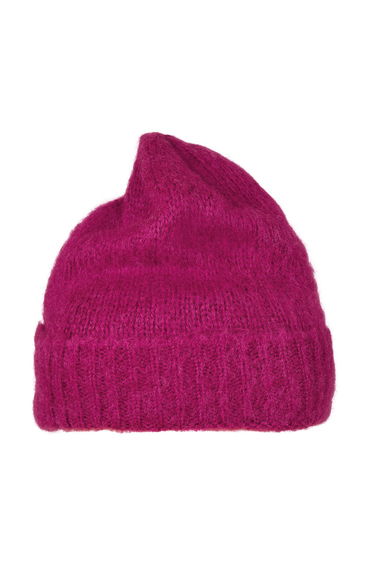 Yupoong Unisex Adult Flexfit Acrylic Beanie - Fuchsia