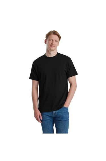 Fruit of the Loom Pure Cotton T-Shirt - Black