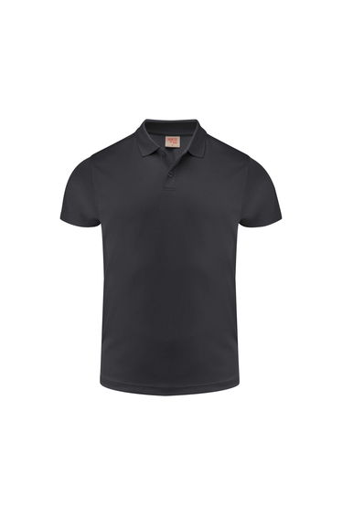 Printer RED Mens Smash Polo Shirt - Black
