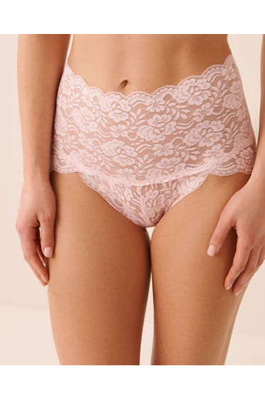 Lace High Waist Bikini Panty
