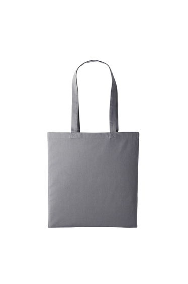 Nutshell Plain Strong Shoulder Shopper Bag (Pack of 2) - Slate Grey