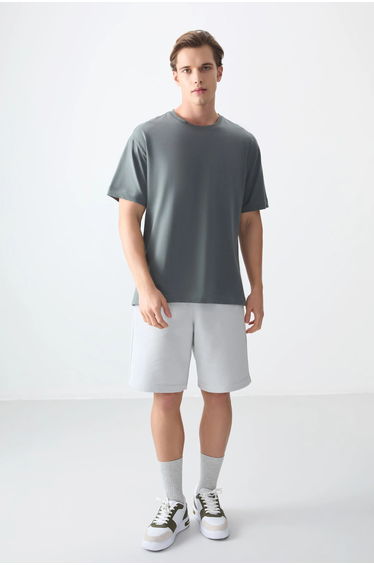 TOMMY Oversized Cotton Crew Neck T-Shirt