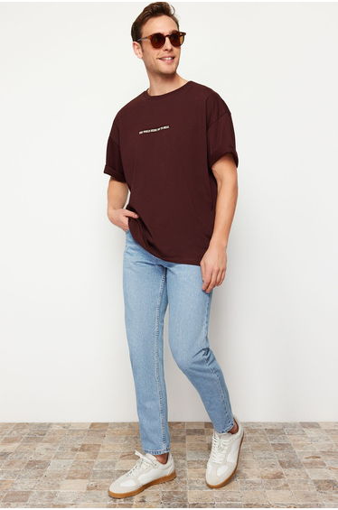 Men's Blue Essential Fit Jeans Denim Trousers