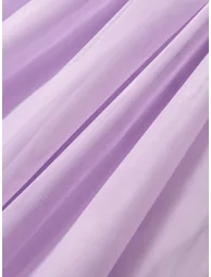 تنورة فيمي9 ماكسي شيفون بنفسجية - 3