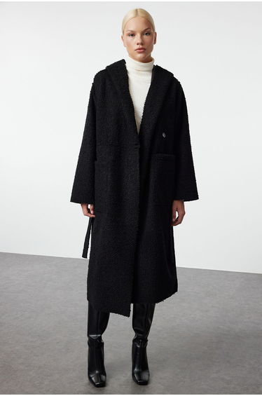 Black Regular Coat