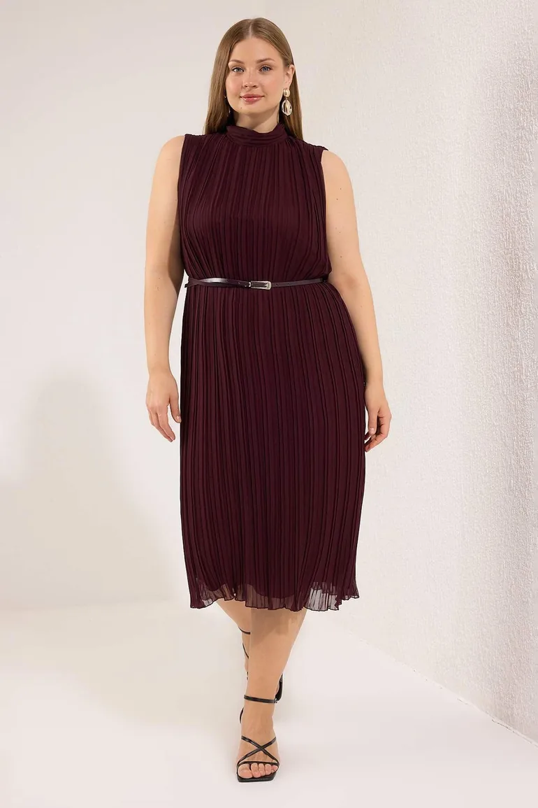 burgundy hoco dress short Final Sale Plus Size Babydoll Flare Mini Dress in Burgundy – Chic And Curvy