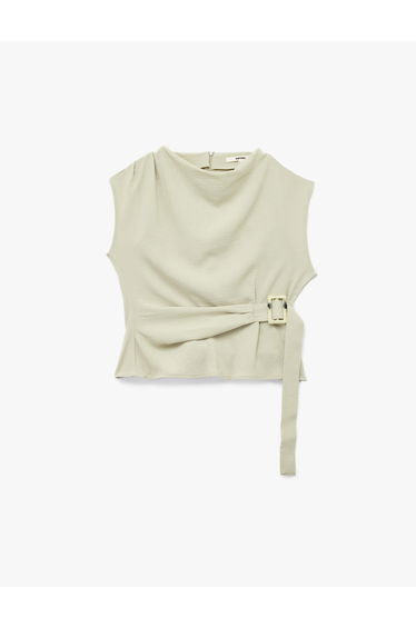 Belt Detail Blouse
