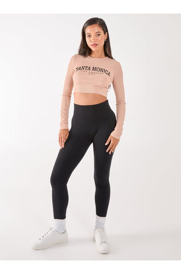 Long Sleeve Santa Monica Varsity Top