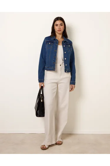 Stretch Denim Jacket