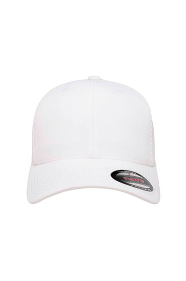 Flexfit By Yupoong Flexfit Tactel Mesh Cap - White