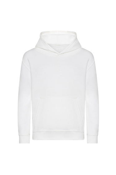Awdis Childrens/Kids Organic Hoodie - Arctic White