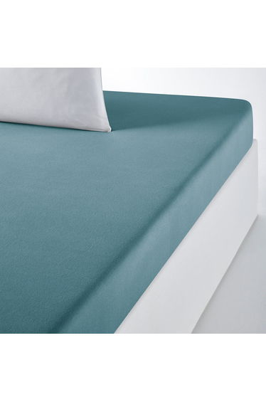 Scenario 100% Cotton Jersey Fitted Sheet