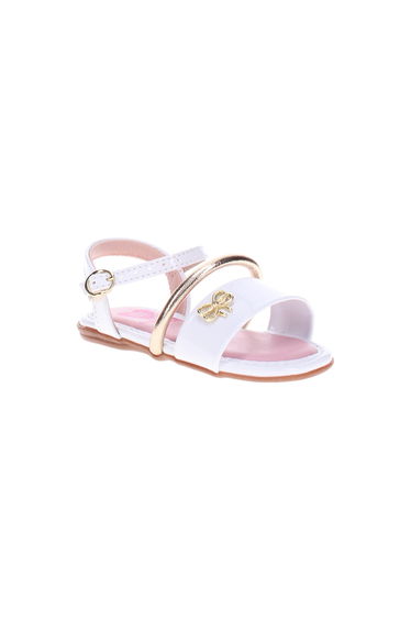 Back Strap Flat Sandals with Bow Detail