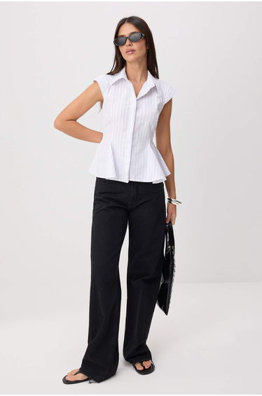 White-Multicolor Shirt