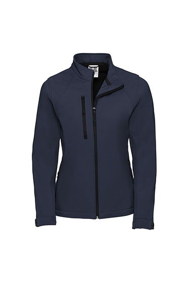Russell Womens/Ladies Soft Shell Jacket - French Navy