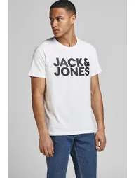 Logo Print Cotton T-Shirt with Short Sleeves and Crew Neck