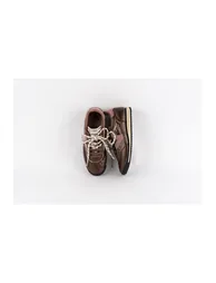 Saturn Metallic Trainers Brown - 3