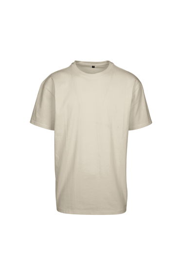 Build Your Brand Unisex Adult Basic Light Loose T-Shirt - White Sand