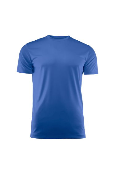 Printer RED Mens Run Active T-Shirt - Bright Blue