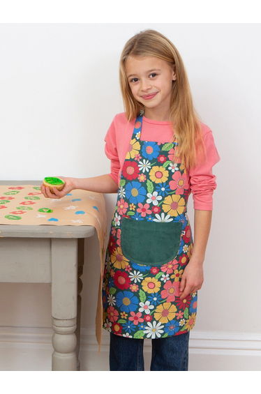 Flower power apron