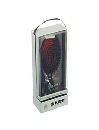 Kent Large Black Porcupine Cushion Brush - Midnight Ruby - CSML