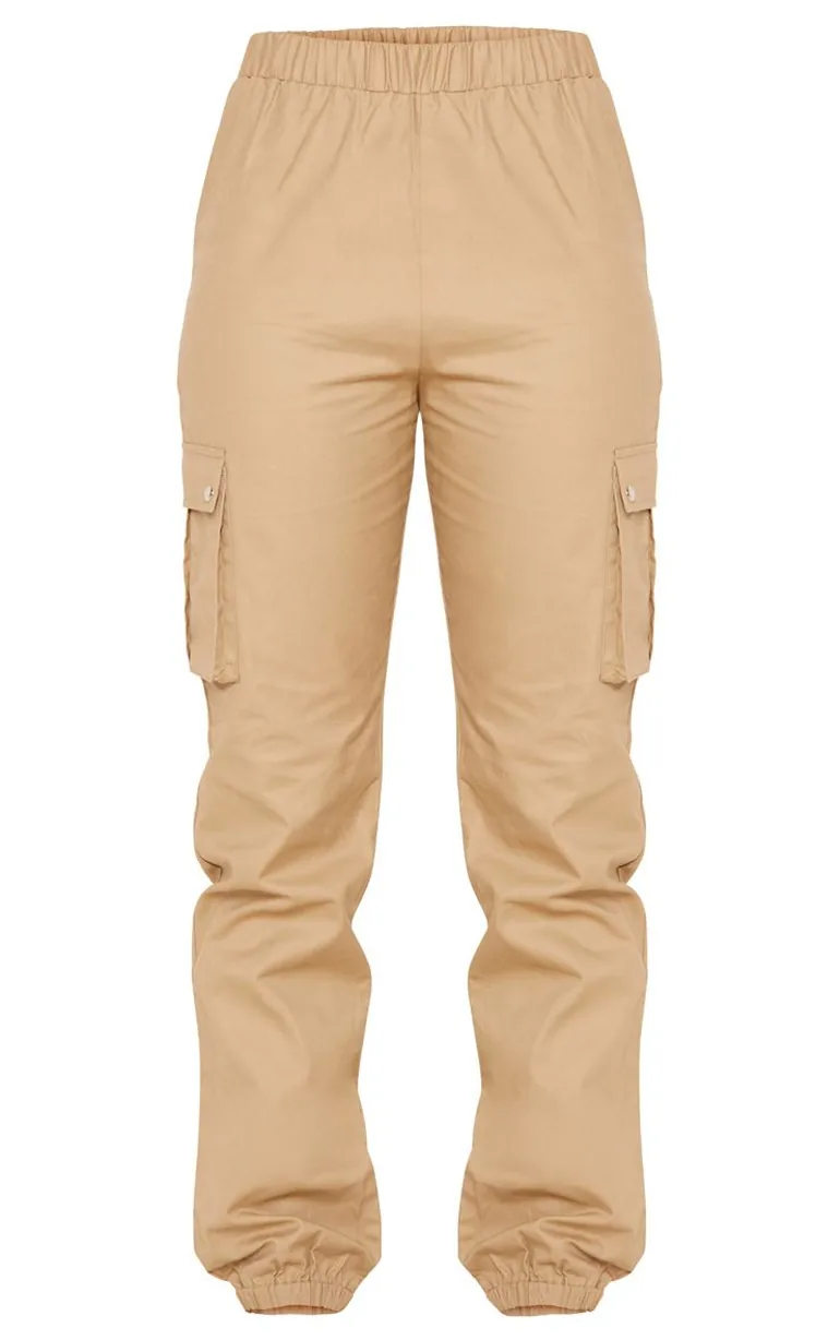 Tall Stone  Pocket Detail Cargo Trousers - 2