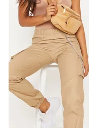 Tall Stone  Pocket Detail Cargo Trousers - 4