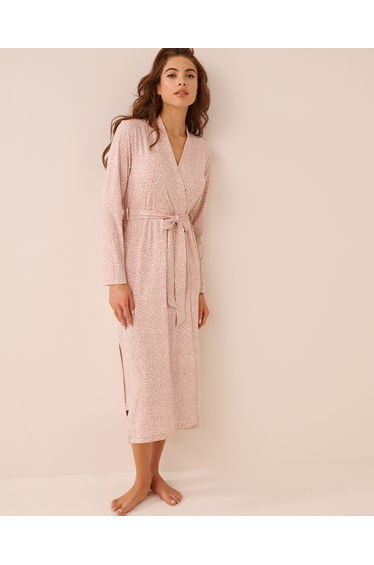 Leopard Print Super Soft Kimono