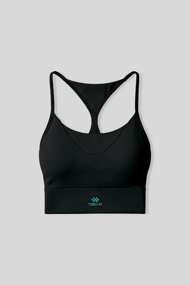 TOMMY Women's Polyester Elastane Active Top - 1
