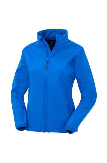 Result Genuine Recycled Womens/Ladies Printable Soft Shell Jacket - Royal Blue