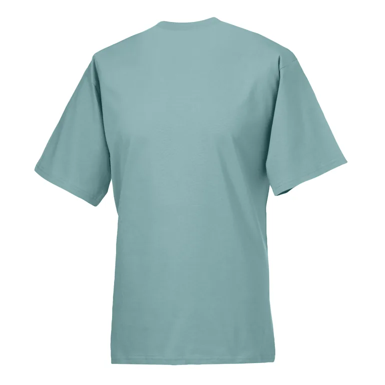 Jerzees Colours Mens Classic Short Sleeve T-Shirt - Mineral Blue - 1