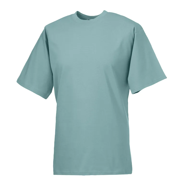 Jerzees Colours Mens Classic Short Sleeve T-Shirt - Mineral Blue