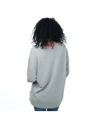 Women's Levis Plus Graphic Standard Crew Sweatshirt in Grey - 2