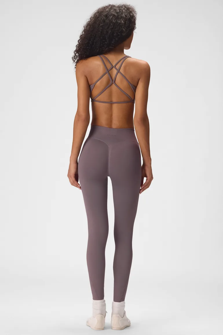 Seamless Full-Length Leggings in Stone - 3