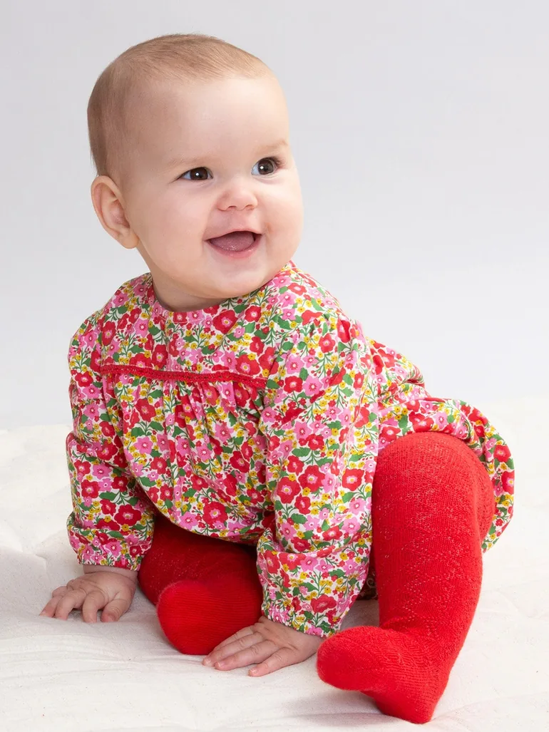 Cable Tights Peony - 3