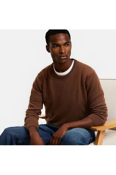 Cashmere Crew Neck Jumper/Sweater, Made in Italy