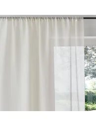 Onega Single Linen Voile Panel - 3