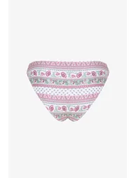 PENTI Liriane Floral Mid-Waist Bikini Bottom - 4