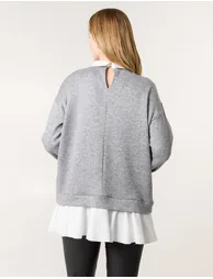 2in1 Cut & Sew Sweater - 4